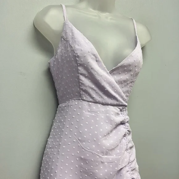 NEW White Fox MANY ROLES Midi Dress -Lilac Size Small - Picture 4 of 14